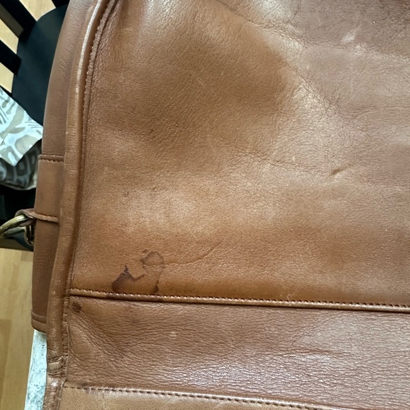 Coach Brown Leather Briefcase/ Laptop bag - Picture 12 of 13